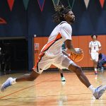 Brent Moss. UTSA beat College of Biblical Studies 97-30 in the men's basketball season opener on Wednesday, Nov. 5, 2025, at the Convocation Center. -photo by Joe Alexander