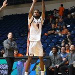 Brent Moss. UTSA beat College of Biblical Studies 97-30 in the men's basketball season opener on Wednesday, Nov. 5, 2025, at the Convocation Center. -photo by Joe Alexander