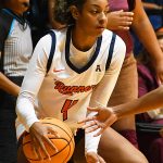 Damara Allen. UTSA women's basketball beat Texas State 64-41 on Thursday, Nov. 13, 2025, at the Convocation Center. - Photo by Joe Alexander