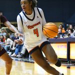 Damara Allen. UTSA women's basketball beat Texas State 64-41 on Thursday, Nov. 13, 2025, at the Convocation Center. - Photo by Joe Alexander