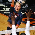 Ally Tribe. UTSA volleyball lost to North Texas 3-0 on Sunday, Nov. 2, 2025, at the Convocation Center. - photo by Joe Alexander