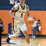 Pierce Spencer. UTSA beat College of Biblical Studies 97-30 in the men's basketball season opener on Wednesday, Nov. 5, 2025, at the Convocation Center. -photo by Joe Alexander
