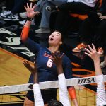 Isabella Arroyave. UTSA volleyball lost to North Texas 3-0 on Sunday, Nov. 2, 2025, at the Convocation Center. - photo by Joe Alexander