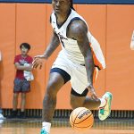 Macaleab Rich. UTSA beat College of Biblical Studies 97-30 in the men's basketball season opener on Wednesday, Nov. 5, 2025, at the Convocation Center. -photo by Joe Alexander