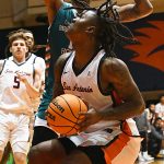 Macaleab Rich. UTSA beat College of Biblical Studies 97-30 in the men's basketball season opener on Wednesday, Nov. 5, 2025, at the Convocation Center. -photo by Joe Alexander