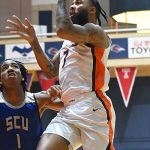 Jamir Simpson. UTSA men's basketball beat Southwestern Christian 103-70 on Tuesday afternoon, Nov. 18, 2025, at the Convocation Center. - photo by Joe Alexander