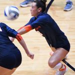 Peyton Turner. UTSA volleyball lost to North Texas 3-0 on Sunday, Nov. 2, 2025, at the Convocation Center. - photo by Joe Alexander