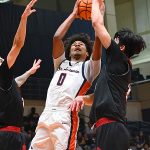 Dorian Hayes. Seattle beat UTSA 71-68 in non-conference men's basketball on Monday, Dec. 22, 2025, at the Convocation Center. - photo by Joe Alexander