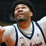 Mo Njie. Seattle beat UTSA 71-68 in non-conference men's basketball on Monday, Dec. 22, 2025, at the Convocation Center. - photo by Joe Alexander