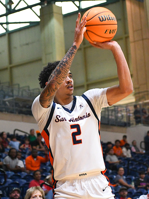 Austin Nunez. Seattle beat UTSA 71-68 in non-conference men's basketball on Monday, Dec. 22, 2025, at the Convocation Center. - photo by Joe Alexander