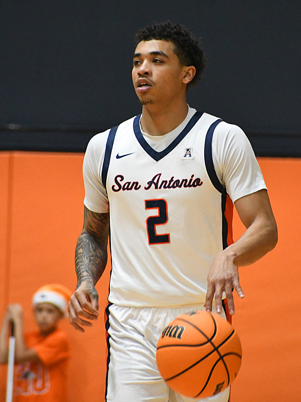 Austin Nunez. Seattle beat UTSA 71-68 in non-conference men's basketball on Monday, Dec. 22, 2025, at the Convocation Center. - photo by Joe Alexander