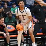 Austin Nunez. Seattle beat UTSA 71-68 in non-conference men's basketball on Monday, Dec. 22, 2025, at the Convocation Center. - photo by Joe Alexander