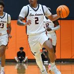 Austin Nunez. Seattle beat UTSA 71-68 in non-conference men's basketball on Monday, Dec. 22, 2025, at the Convocation Center. - photo by Joe Alexander