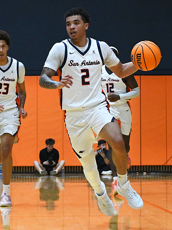 Austin Nunez. Seattle beat UTSA 71-68 in non-conference men's basketball on Monday, Dec. 22, 2025, at the Convocation Center. - photo by Joe Alexander