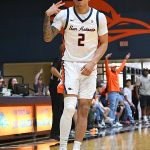 Austin Nunez. Seattle beat UTSA 71-68 in non-conference men's basketball on Monday, Dec. 22, 2025, at the Convocation Center. - photo by Joe Alexander