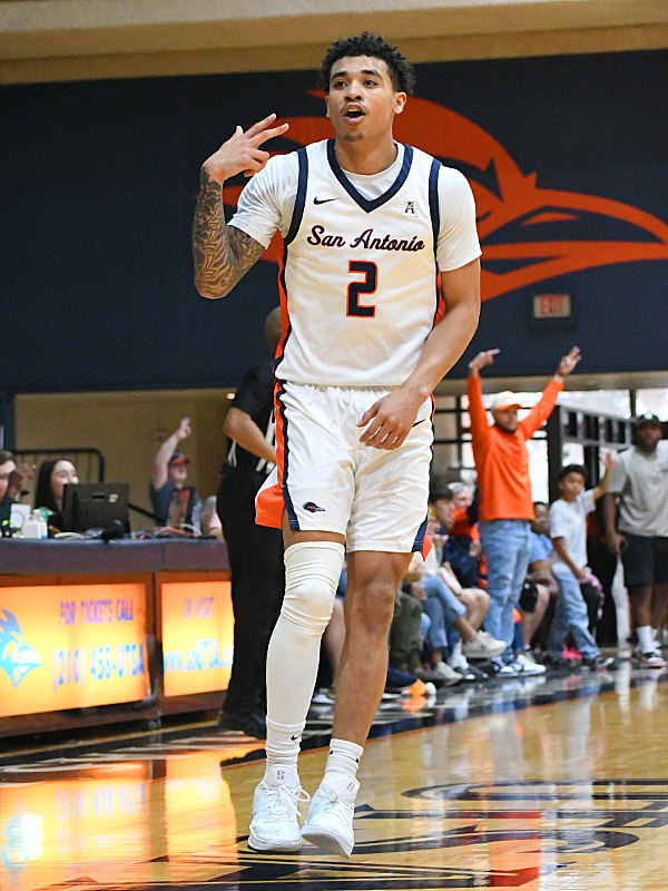 Austin Nunez. Seattle beat UTSA 71-68 in non-conference men's basketball on Monday, Dec. 22, 2025, at the Convocation Center. - photo by Joe Alexander
