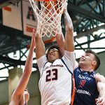 Matheo Coffi. UTSA men's basketball lost to South Alabama 82-58 on Sunday, Nov. 30, 2025, at the Convocation Center. - photo by Joe Alexander