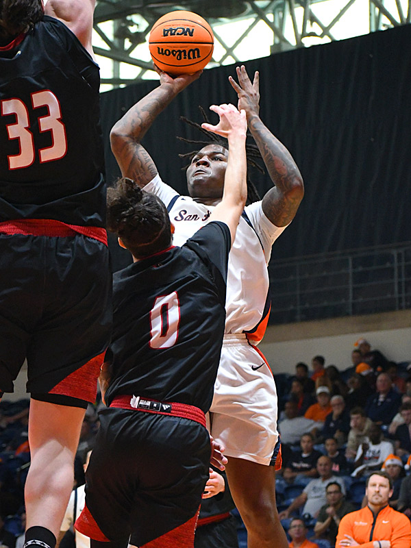 Macaleab Rich. Seattle beat UTSA 71-68 in non-conference men's basketball on Monday, Dec. 22, 2025, at the Convocation Center. - photo by Joe Alexander