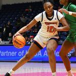 Sanaa Bean. UTSA beat North Texas 66-64 in American Conference women's basketball on Wednesday, Jan. 28, 2026, at the Convocation Center. - photo by Joe Alexander