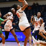 Sanaa Bean. UTSA beat North Texas 66-64 in American Conference women's basketball on Wednesday, Jan. 28, 2026, at the Convocation Center. - photo by Joe Alexander