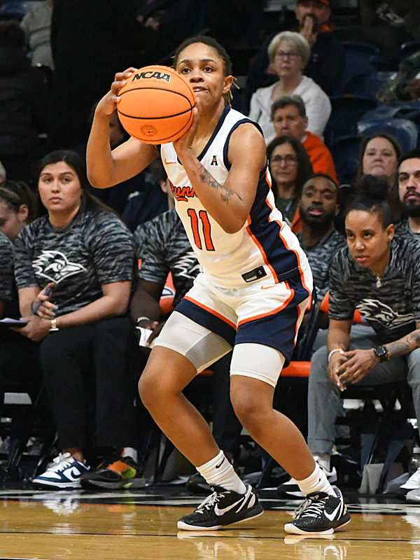 Jayda Holiman. UTSA beat Charlotte 69-63 in American Conference women's basketball on Saturday, Jan. 10, 2026, at the Convocation Center. - photo by Joe Alexander