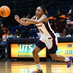Jayda Holiman. UTSA beat North Texas 66-64 in American Conference women's basketball on Wednesday, Jan. 28, 2026, at the Convocation Center. - photo by Joe Alexander