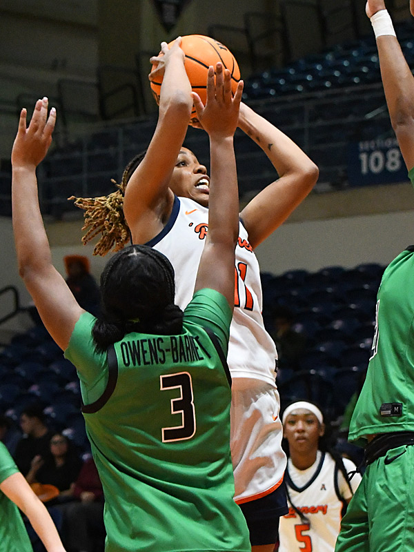 Jayda Holiman. UTSA beat North Texas 66-64 in American Conference women's basketball on Wednesday, Jan. 28, 2026, at the Convocation Center. - photo by Joe Alexander