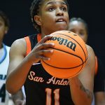 Jayda Holiman. UTSA beat Tulane 65-63 in their American Athletic Conference women's basketball opener on Tuesday, Dec. 30, 2025, at the Convocation Center. - photo by Joe Alexander