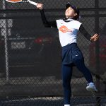 UTSA's Aoka Nagasawa and Akari Tomoyose def. St. Mary's Gia Posito and Alessia Terlizzi 6-3 at No. 2 doubles on Thursday, Jan. 22, 2026, at UTSA Tennis Center.