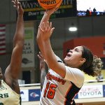 Adriana Robles. UTSA beat Charlotte 69-63 in American Conference women's basketball on Saturday, Jan. 10, 2026, at the Convocation Center. - photo by Joe Alexander