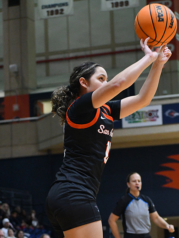 Adriana Robles. UTSA beat Tulane 65-63 in their American Athletic Conference women's basketball opener on Tuesday, Dec. 30, 2025, at the Convocation Center. - photo by Joe Alexander
