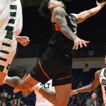 Austin Nunez. Charlotte beat UTSA 74-58 in American Conference men's basketball on Wednesday, Jan. 7, 2026, at the Convocation Center.