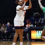 Ereauna Hardaway. UTSA beat North Texas 66-64 in American Conference women's basketball on Wednesday, Jan. 28, 2026, at the Convocation Center. - photo by Joe Alexander