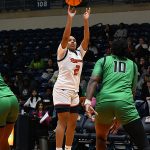 Ereauna Hardaway. UTSA beat North Texas 66-64 in American Conference women's basketball on Wednesday, Jan. 28, 2026, at the Convocation Center. - photo by Joe Alexander