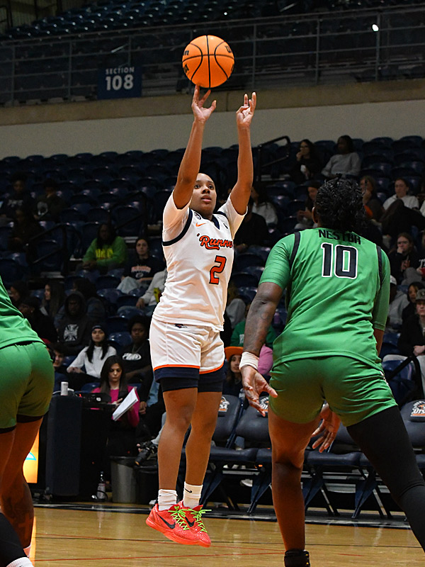 Ereauna Hardaway. UTSA beat North Texas 66-64 in American Conference women's basketball on Wednesday, Jan. 28, 2026, at the Convocation Center. - photo by Joe Alexander