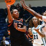 Ereauna Hardaway. UTSA beat Tulane 65-63 in their American Athletic Conference women's basketball opener on Tuesday, Dec. 30, 2025, at the Convocation Center. - photo by Joe Alexander