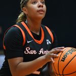 Ereauna Hardaway. UTSA beat Tulane 65-63 in their American Athletic Conference women's basketball opener on Tuesday, Dec. 30, 2025, at the Convocation Center. - photo by Joe Alexander