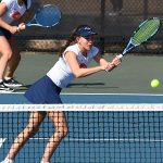UTSA's Natalia Castaneda Guerrero and Giuliana Giardina def. St. Mary's Janel Ospanova and Selina Wu 6-4 at No. 1 doubles on Thursday, Jan. 22, 2026, at UTSA tennis center.