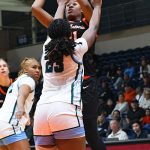 Cheyenne Rowe. UTSA beat Tulane 65-63 in their American Athletic Conference women's basketball opener on Tuesday, Dec. 30, 2025, at the Convocation Center. - photo by Joe Alexander