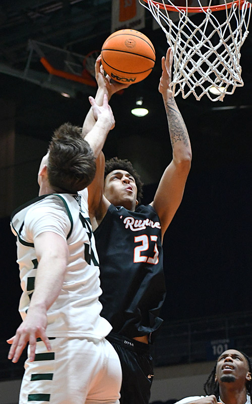 Matheo Coffi. Charlotte beat UTSA 74-58 in American Conference men's basketball on Wednesday, Jan. 7, 2026, at the Convocation Center.