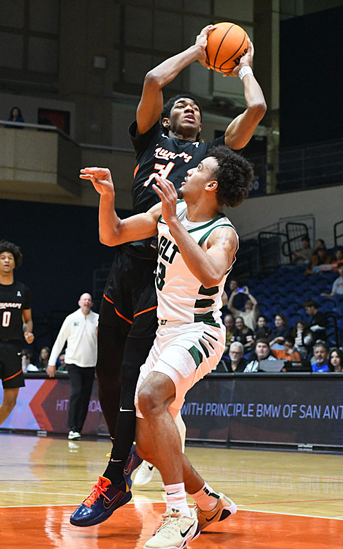 Baboucarr Njie. Charlotte beat UTSA 74-58 in American Conference men's basketball on Wednesday, Jan. 7, 2026, at the Convocation Center.