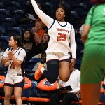 Idara Udo. UTSA beat North Texas 66-64 in American Conference women's basketball on Wednesday, Jan. 28, 2026, at the Convocation Center. - photo by Joe Alexander
