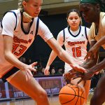 Emilia Dannebauer. UTSA beat Charlotte 69-63 in American Conference women's basketball on Saturday, Jan. 10, 2026, at the Convocation Center. - photo by Joe Alexander