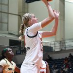 Emilia Dannebauer. UTSA beat Charlotte 69-63 in American Conference women's basketball on Saturday, Jan. 10, 2026, at the Convocation Center. - photo by Joe Alexander