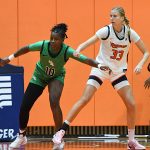 Emilia Dannebauer. UTSA beat North Texas 66-64 in American Conference women's basketball on Wednesday, Jan. 28, 2026, at the Convocation Center. - photo by Joe Alexander