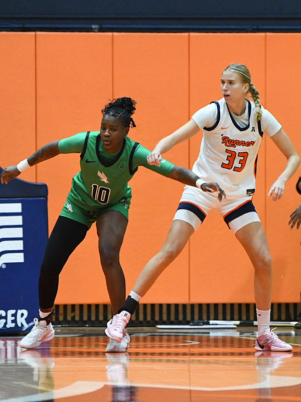 Emilia Dannebauer. UTSA beat North Texas 66-64 in American Conference women's basketball on Wednesday, Jan. 28, 2026, at the Convocation Center. - photo by Joe Alexander