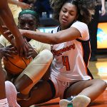 Damara Allen. UTSA beat Charlotte 69-63 in American Conference women's basketball on Saturday, Jan. 10, 2026, at the Convocation Center. - photo by Joe Alexander