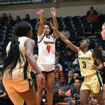 Damara Allen. UTSA beat Charlotte 69-63 in American Conference women's basketball on Saturday, Jan. 10, 2026, at the Convocation Center. - photo by Joe Alexander