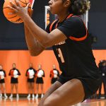 Damara Allen. UTSA beat Tulane 65-63 in their American Athletic Conference women's basketball opener on Tuesday, Dec. 30, 2025, at the Convocation Center. - photo by Joe Alexander