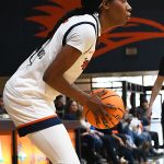 Mia Hammonds. UTSA beat Charlotte 69-63 in American Conference women's basketball on Saturday, Jan. 10, 2026, at the Convocation Center. - photo by Joe Alexander